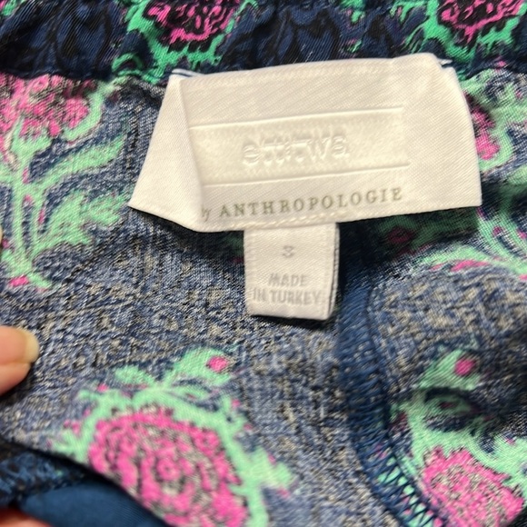 Anthropologie Blue and Pink Shorts - Picture 4 of 5